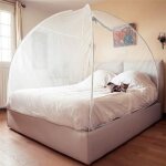 Hygi�ne et protection - nature & d�couvertes : moustiquaire de lit pop - up autoportante