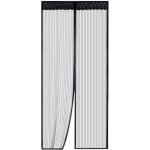 Moustiquaire de porte magntique 90 x 210cm fermeture automatique rideau porte anti insectes mouche moustique ...