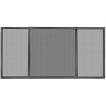 Moustiquaire - schellenberg - 50813 - aluminium gris - ajustable - 193x75 cm