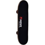 Move skateboard robot 61 cm bois / aluminium noir / orange