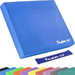 Movit - balance pad tapis dentraînement - coussin déquilibre bleu - yoga - 48x38x5. 8cm Movit - balance pad tapis dentraînement - coussin déquilibre bleu - yoga - 48x38x5. 8cm