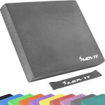 Movit - balance pad tapis dentraînement - coussin déquilibre gris - yoga - pratique douce - fitness Movit - balance pad tapis dentraînement - coussin déquilibre gris - yoga - pratique douce - fitness