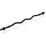 Movit barre curl de 120 cm avec toiles de serrage - coloris: noir