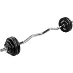 Movit set dhaltres 275 kg avec barre curl 120 cm