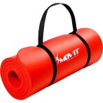 Movit tapis de gymnastique 190cm x 60cm x 15cm rouge Movit tapis de gymnastique 190cm x 60cm x 15cm rouge