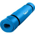 Movit tapis de gymnastique xxl 190cm x 100cm x 15cm bleu