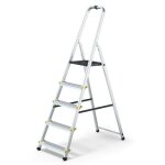 Mowa escabeau professionnel en aluminium 5 marches