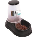 Mpets distributeur de croquettes food dispenser - pour chat et chien - 1500ml - bleu