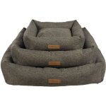 Mpets panier coussin oleron - pour chien - s - gris anthracite Mpets panier coussin oleron - pour chien - s - gris anthracite