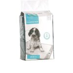 Mpets tapis ducateur puppy training pads - pour chiot - 50pcs - blanc