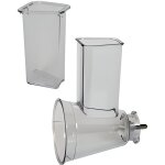 Ms - 650850 - corps rape + poussoir pour robot masterchef gourmet Ms - 650850 - corps rape + poussoir pour robot masterchef gourmet