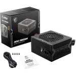 Alimentation - msi - mag a550bn - 550w - atx - refroidissement par ventilateur