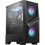 Msi boitier pc mag forge 100r - noir - verre tremp� - format atx (306 - 7g03r21 - 809)