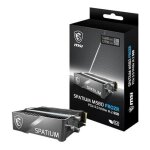 Disque dur interne - msi - spatium m580 - pcie 5. 0 - nvme m. 2 2tb frozr