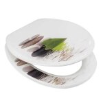 Abattant wc mdf lingga - msv - universel - blanc - 425x365x5cm