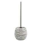 Brosse wc avec support céramique brique beige msv Brosse wc avec support céramique brique beige msv