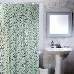 Rideau de douche - msv - 932 / 140274 - pvc - 180x200cm - mosaïque bleu Rideau de douche - msv - 932 / 140274 - pvc - 180x200cm - mosaïque bleu