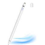 Stylet tactile - mtevotx - compatible smartphones / tablettes - pointe fine 1. 5mm - blanc - 47g