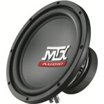 Mtx rt10 - 04 subwoofer voiture 25cm 4? 250w rms pour caissons clos ou reflex membrane polypropylne