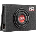 Mtx rtf10as caisson de grave voiture extra plat clos 25cm 300w rms 4? membrane polypropylne