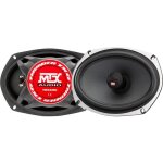 Mtx tx669c haut - parleurs voiture coaxiaux 15x23cm 6x9 2 voies 120w rms 4 chssis alu tweeters nodyme ...