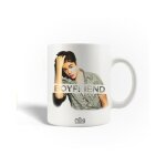 Mug en cramique - justin bieber - boyfriend - 30cl - compatible lave - vaisselle - blanc
