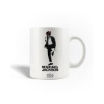 Mug en c�ramique - michael jackson - danse - 30cl - compatible lave - vaisselle - blanc