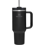 Mug isotherme - stanley - quencher h2. 0 flowstate - 1. 2l - acier inoxydable recycl� - noir tonal