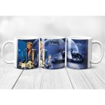 Mug johnny hallyday avec loup