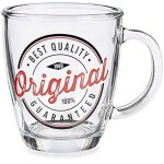 Mug - vivalto - original transparent - 320 ml - 6 unités - verre - multicolore Mug - vivalto - original transparent - 320 ml - 6 unités - verre - multicolore