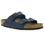 Mules en cuir - birkenstock - arizona bs - impermables - semelle en latex - boucles rglables