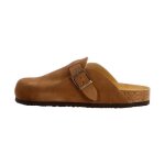 Mules cuir plakton blogg - marron