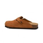 Mules en cuir scholl fae - femme - marron - tige en daim - semelle intrieure en cuir - confort exceptionnel ...