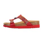Mules scholl new bogotawedge - rouge - femme