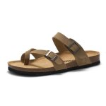 Mules femmes ootday - cuir enduit - antidrapante - plage piscine natation salle de bain - double boucle ...