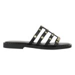 Mules femme les tropeziennes cora - cloutes noir