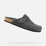 Mules - geox - ghita - homme - gris clair - bride / boucle Mules - geox - ghita - homme - gris clair - bride / boucle