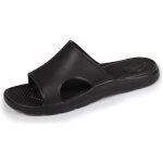 Isotoner mules claquettes ajoure noir homme
