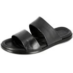 Mules mdicales homme en cuir noir - belym - confortable et lgant