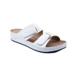 Mules orthopédiques - sabot chau - femme - blanc - pied sensible Mules orthopédiques - sabot chau - femme - blanc - pied sensible