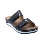 Mules orthop�diques sabot chau - femme - noir - pied sensible - ultra l�g�res