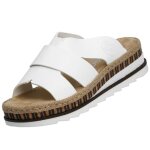 Rieker mules pour femme v7989 - 80 blanc