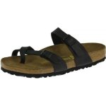 Mules - birkenstock - mayari - noir - boucle de serrage - plat