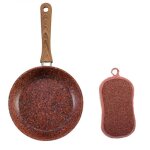 Multicouleur 24 cm poêle granit kitchenpro 20 / 24 / 28 cm venteo - revêtement en granit antiadhésif ... Multicouleur 24 cm poêle granit kitchenpro 20 / 24 / 28 cm venteo - revêtement en granit antiadhésif ...