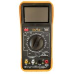 Multimètre professionnel tech - it - 10a - 9 fonctions - orange et noir Multimètre professionnel tech - it - 10a - 9 fonctions - orange et noir