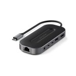 Multiport usb - 4 hub 6 en 1 avec ethernet