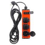 Multiprise tanche 3 prises 16a 2p + t + usb - zenitech