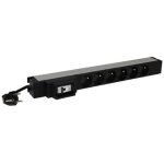 Multiprise - legrand - 646830 - 6 prises - disjoncteur différentiel 16a - 1u 19 Multiprise - legrand - 646830 - 6 prises - disjoncteur différentiel 16a - 1u 19