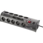 Multiprise multimdia - revolt - 10 prises - 2 ports usb - protection contre surtension - intrieur