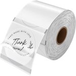 Munbyn 500 Étiquettes thermiques rondes transparentes 51x51mm Munbyn 500 Étiquettes thermiques rondes transparentes 51x51mm